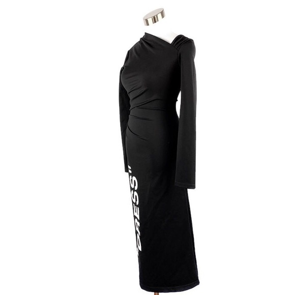 PRICE DROP!💋 Off-White “Dress” Midi Dress Size 36 - Picture 4 of 6